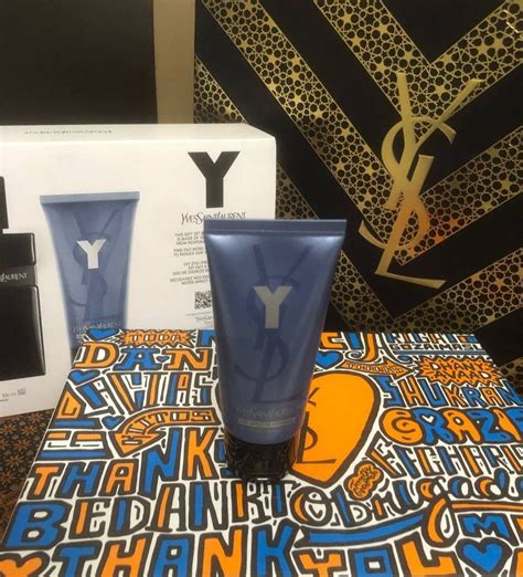 ysl y shower gel|YSL shower gel ladies.